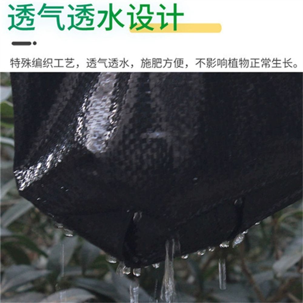 제초매트 100매 부직포 제초 묘목 잡초 나 A. 70g 두께 펀칭 0.6m x 0.6m - 상세 이미지 4