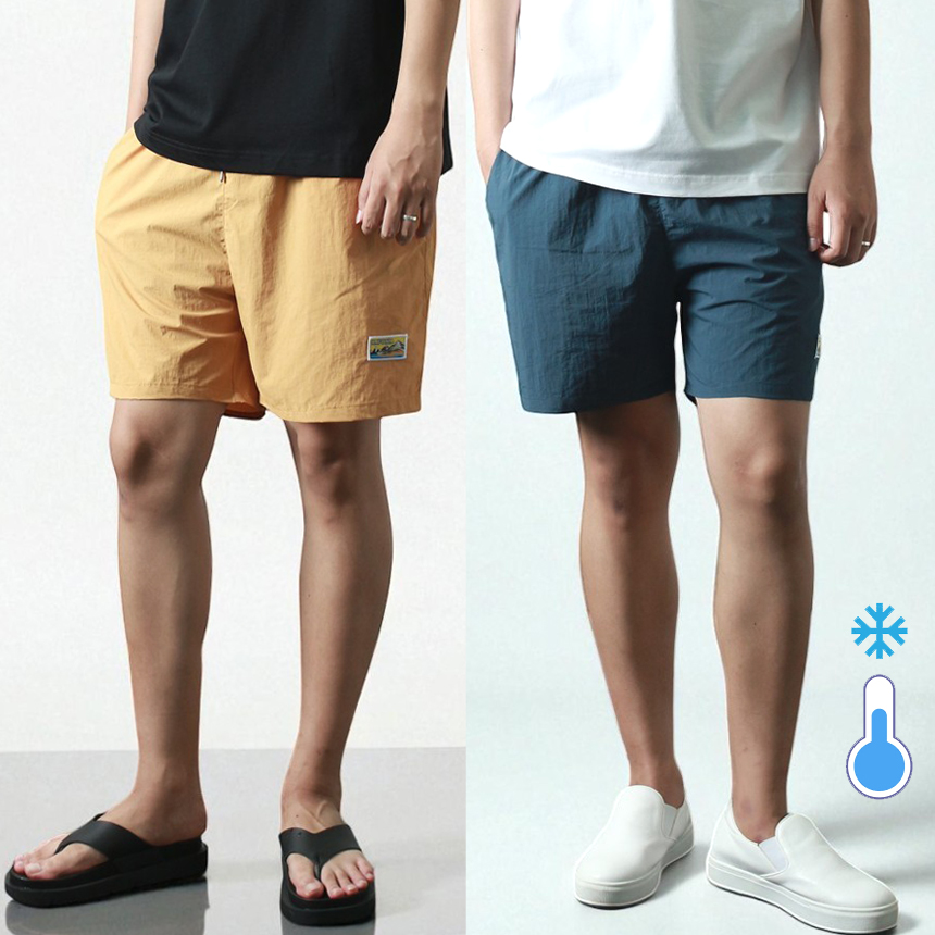 남자 반바지 버뮤다팬츠 카고 러닝쇼츠 바스락 쿨링팬츠 냉감 트레이닝 5부 6부 7부 - 상세 이미지 3