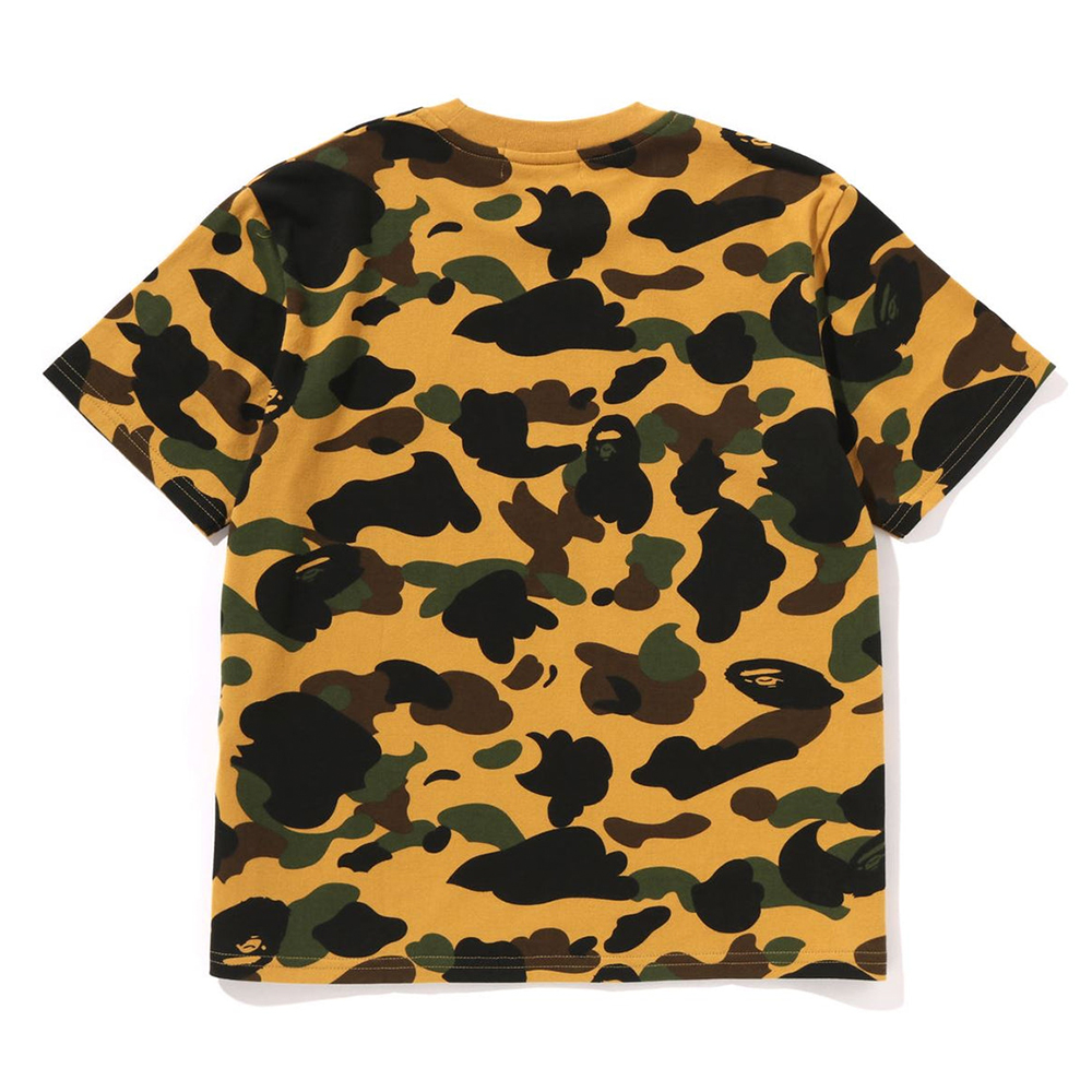 베이프 우먼즈 반팔티 1ST CAMO ONE POINT MINI TEE 1L80-209-003 - 상세 이미지 4