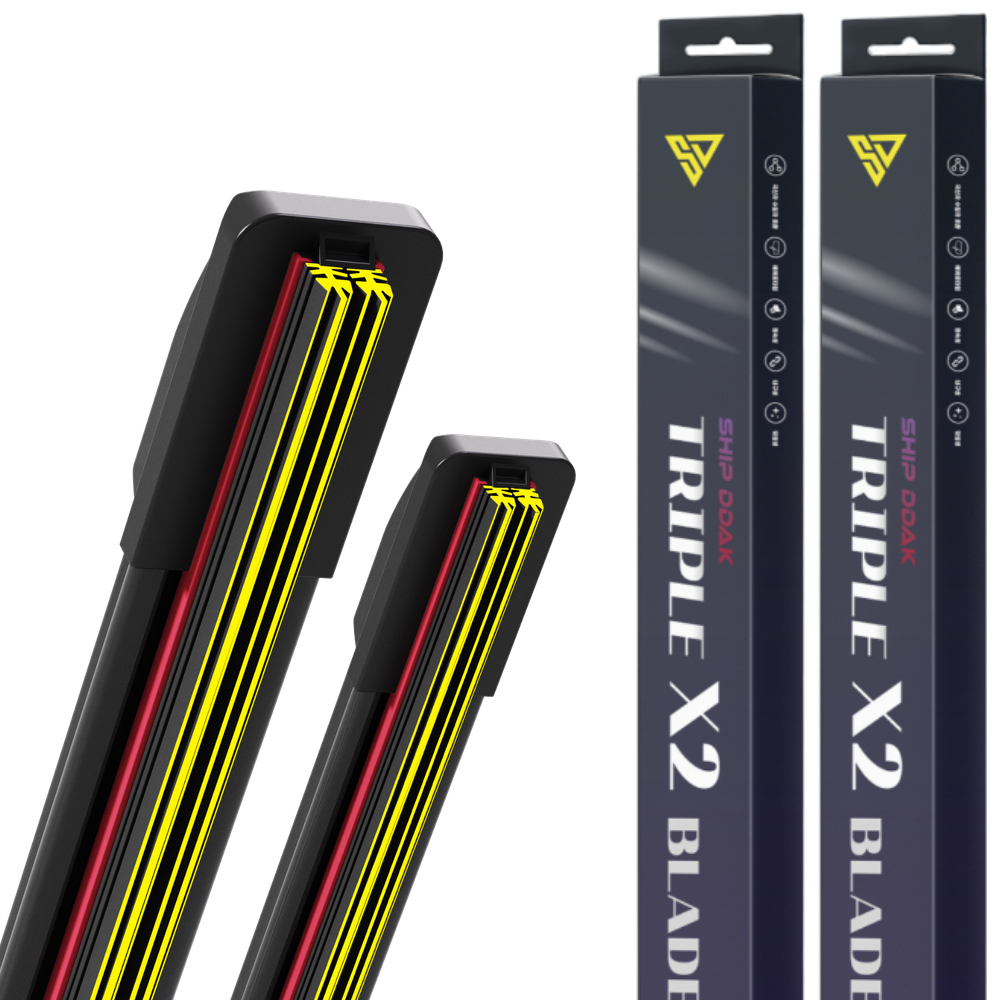 쉽딱 와이퍼 트리플X2 블레이드 윈도우브러쉬 T2 350mm 2개