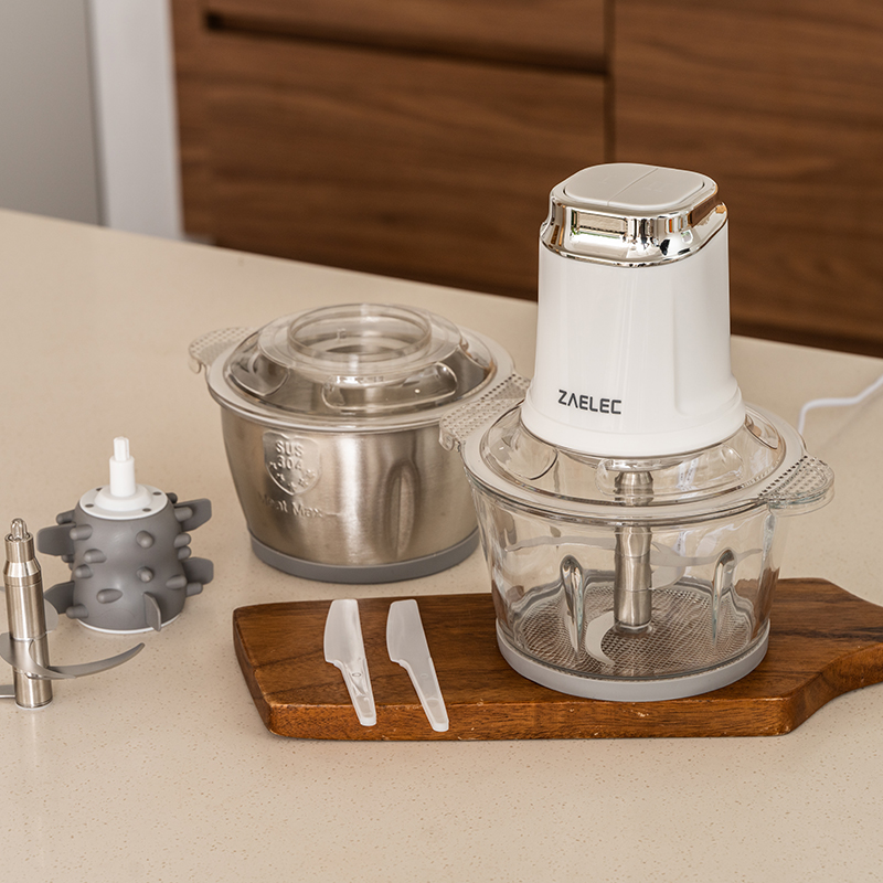 자일렉 스텐 마늘다지기 초퍼 만능 다지기 야채 이유식 고기 마늘가는기계 믹서기