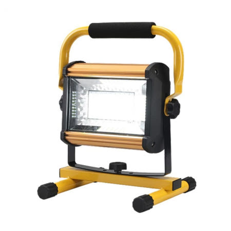 충전식 휴대용 투광기 100W 핸디형 작업등 야간조명 공사 산업현장 랜턴