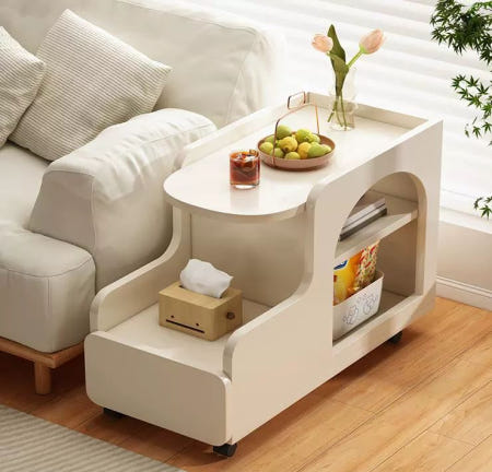 틈새 수납장 쇼파 사이드 옆 서랍 서랍장 테이블 침대 폭좁은 협탁 거실 선반