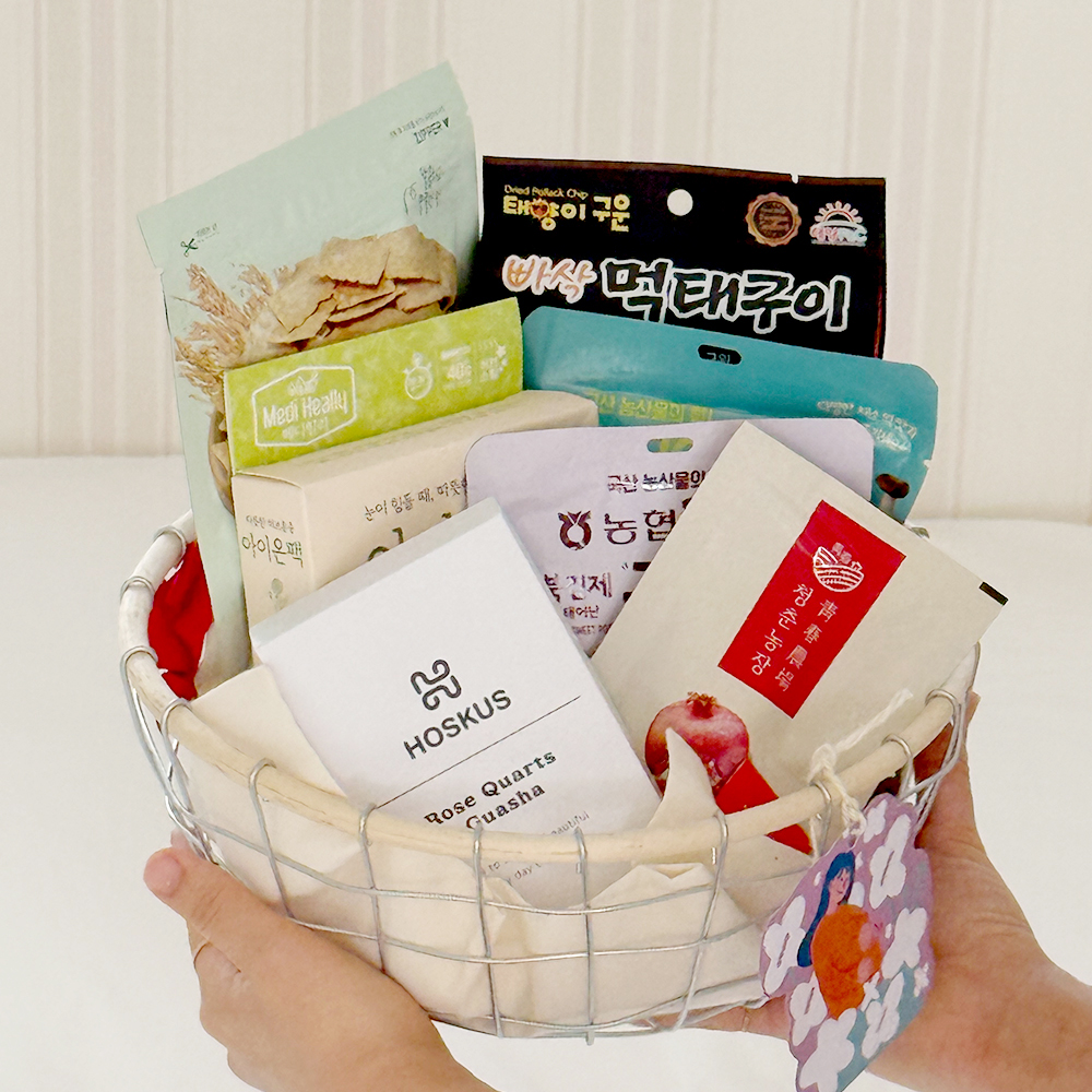 맘마레시피 예비맘 만삭맘의 임신축하와 순산을 기원하는 순산기원 선물박스