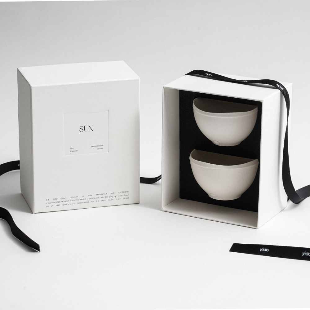 이도도자기 순 막걸리잔 세트 2P (2 colors) 집들이 신혼 커플선물