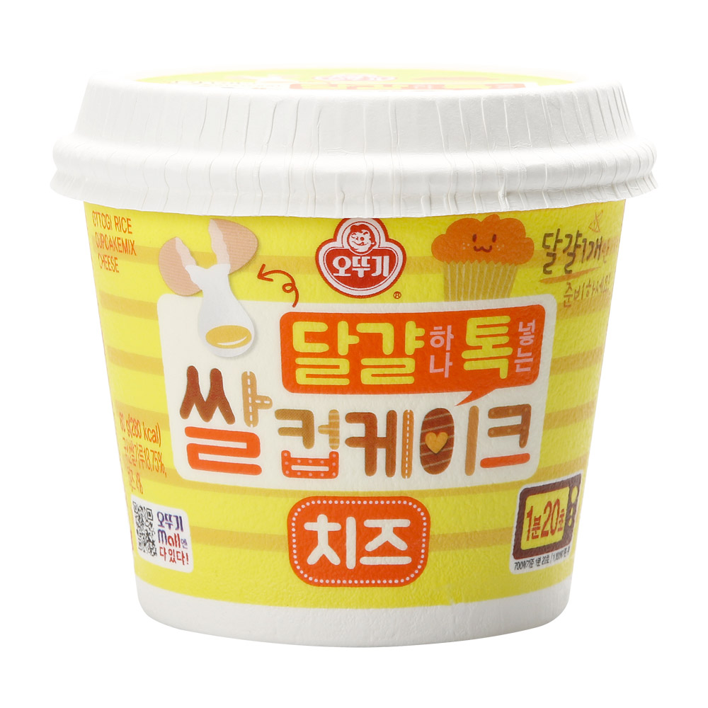 오뚜기 달걀하나톡넣는 쌀컵케이크 치즈 60g - 상품 이미지