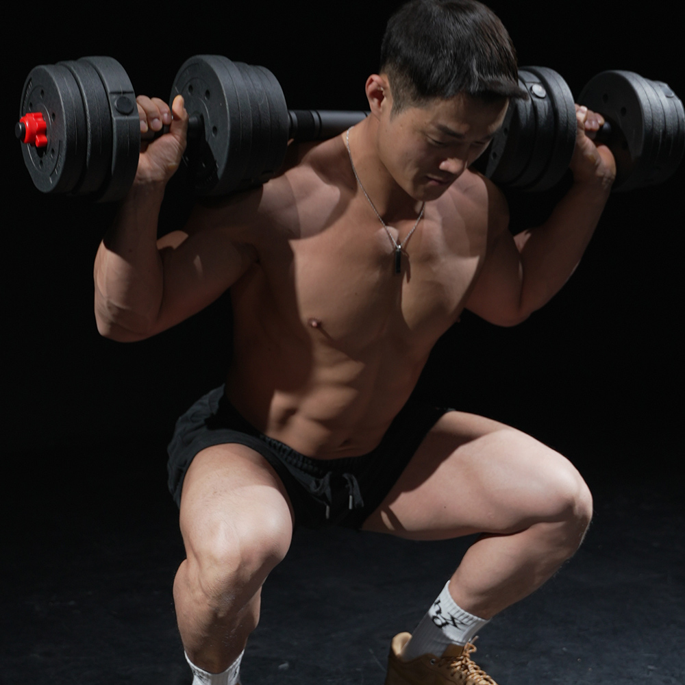 이고웰 파워코어 무게조절 덤벨 바벨 20kg 30kg - 상세 이미지 4