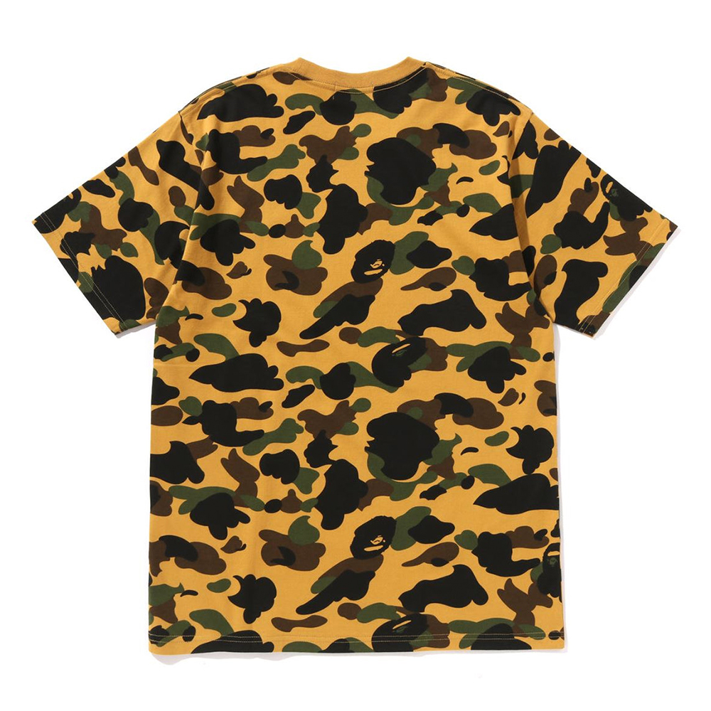 베이프 반팔티 1ST CAMO COLLEGE TEE 1L80-109-008 - 상세 이미지 4