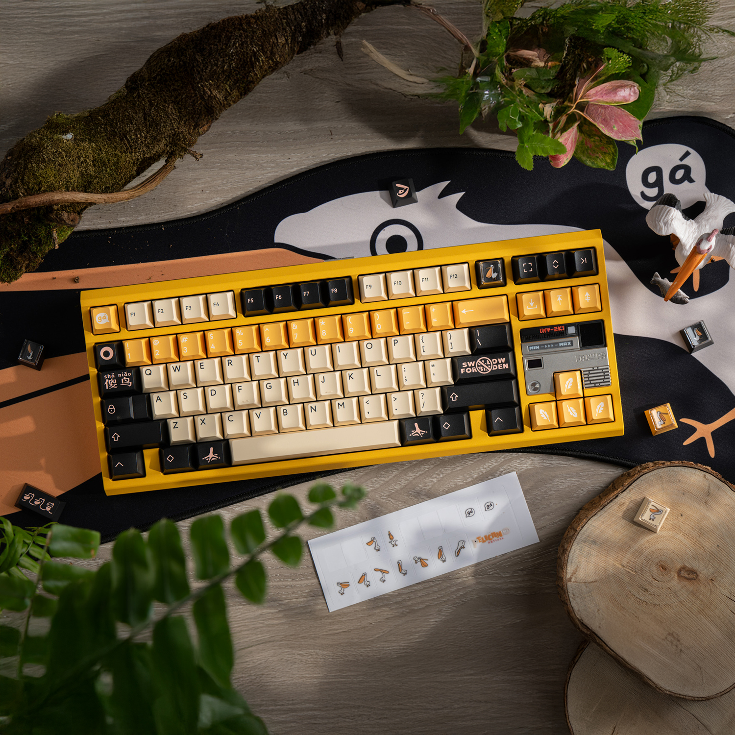 PBTfans Pelican R2 키캡 베이스킷 이미지 6