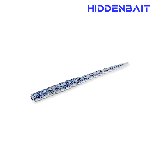 히든베이트 아징비드 아징웜 전갱이웜 볼락 소프트베이트 HR017 BLUE FLAKE, 6.5cm(2.5inch) - 상품 이미지