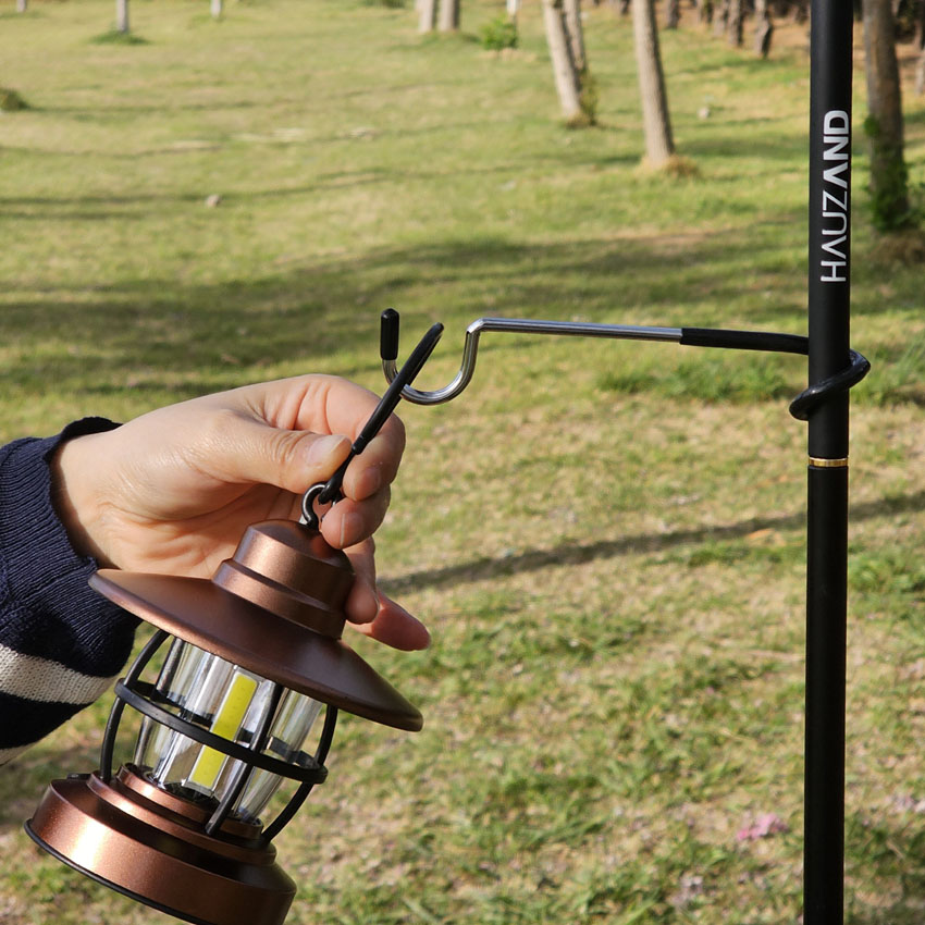 캠핑 랜턴걸이 폴대 걸이 후크 고리 돼지꼬리 하우잰드