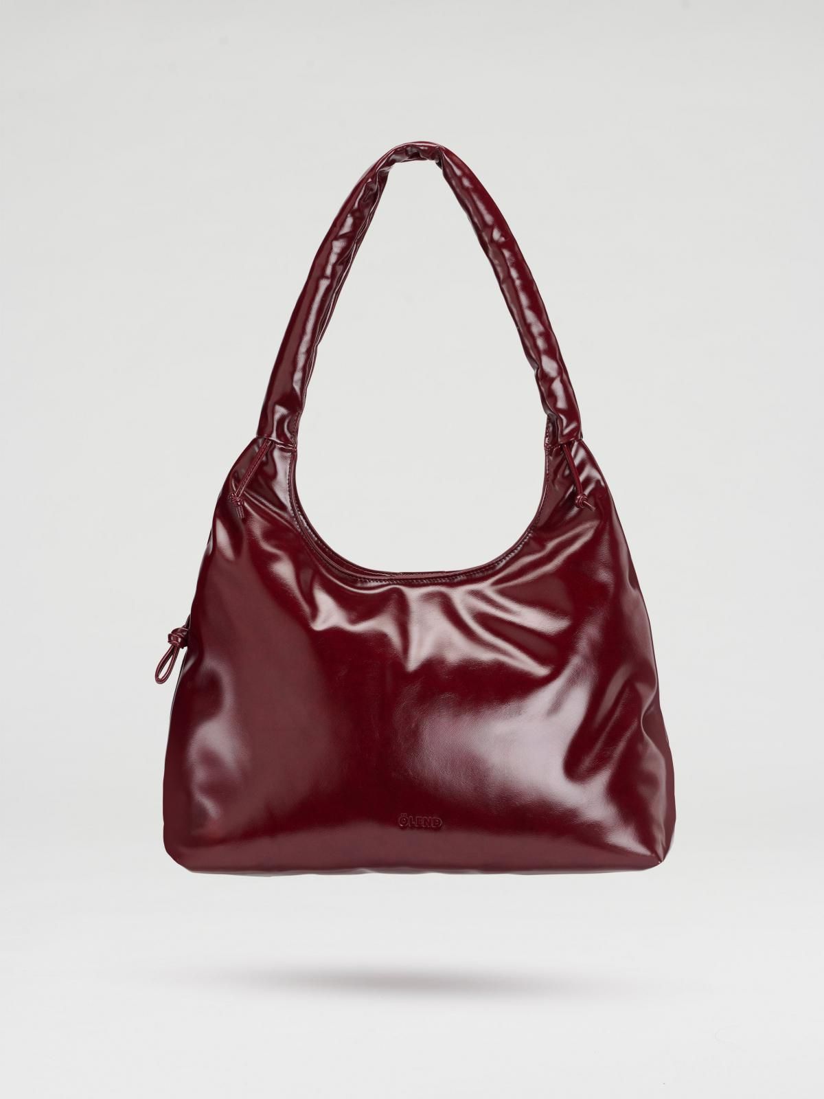올랜드 버건디 비건레더 니콜 숄더백 55077065949519 CHERRY RED - 상세 이미지 3