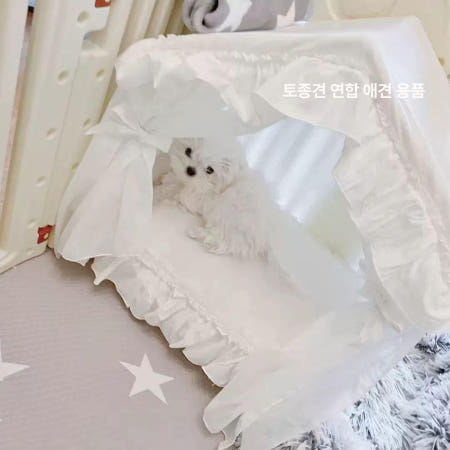 [해외]강아지 고양이 텐트 반려견 공주 소형견 럭셔리 별빛
