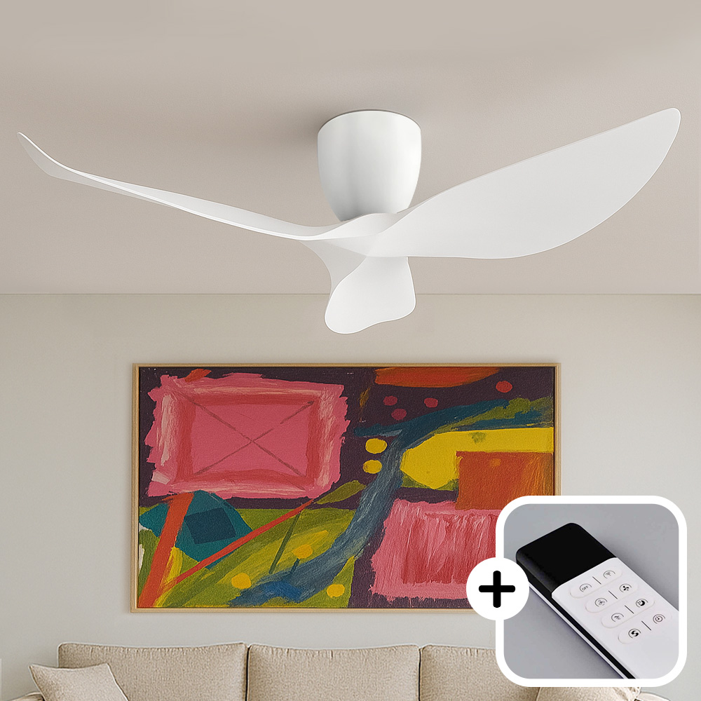 [안심설치] 울트라 실링팬 천장 거실 안방 저소음 화이트