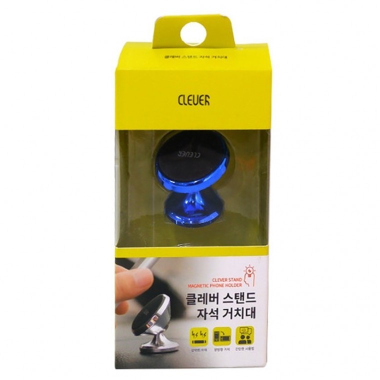 클레버 스탠드 자석 거치대 자동차 스마튼 차량용 - 상품 이미지