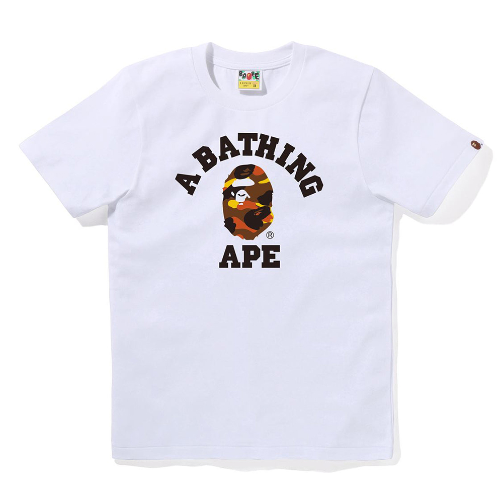 베이프 우먼즈 반팔티 1ST CAMO COLLEGE TEE 1L80-210-011 - 상세 이미지 4