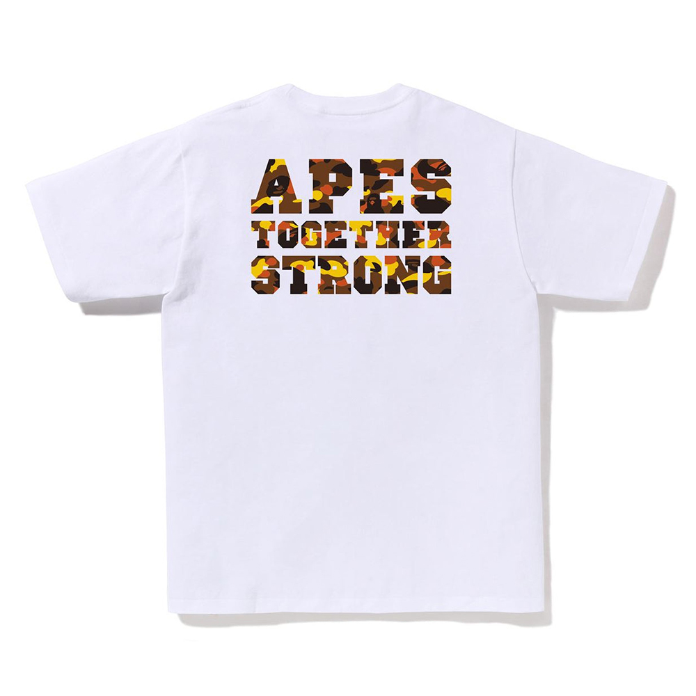 베이프 반팔티 1ST CAMO COLLEGE ATS TEE 1L80-110-014 - 상세 이미지 4