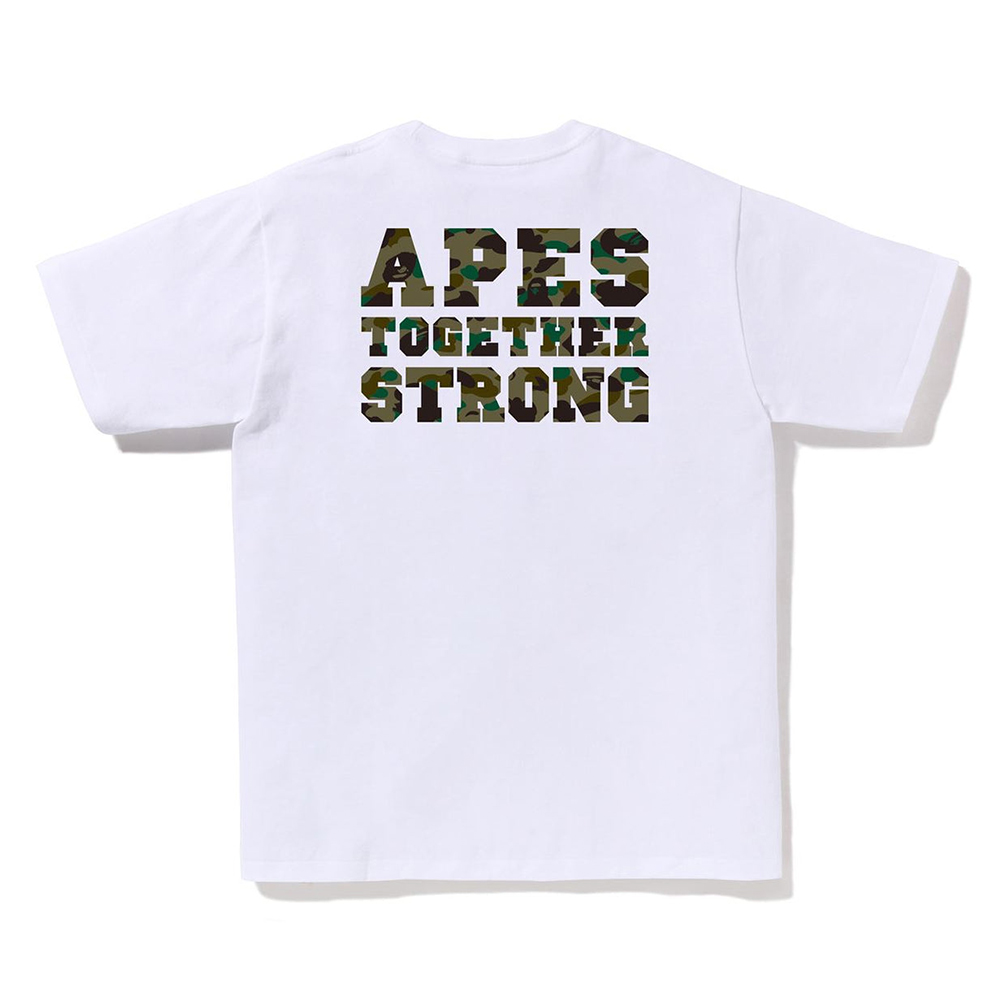 베이프 반팔티 1ST CAMO COLLEGE ATS TEE 1L80-110-014 - 상세 이미지 2