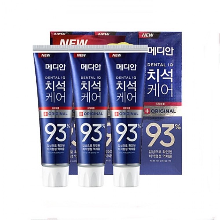 메디안 치석케어 오리지널 치약120g x 3개 치석치약 메디안치약 치석예장 - 상품 이미지