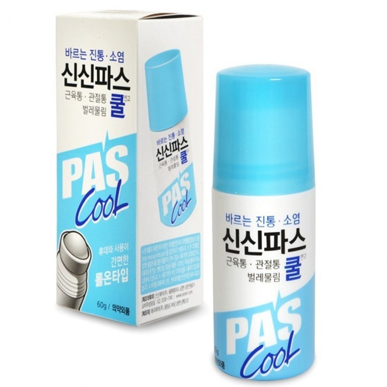 바르는 신신 파스쿨 60g 롤온타임 바르는파스 벌레물린데 시원한파스 - 메인 이미지