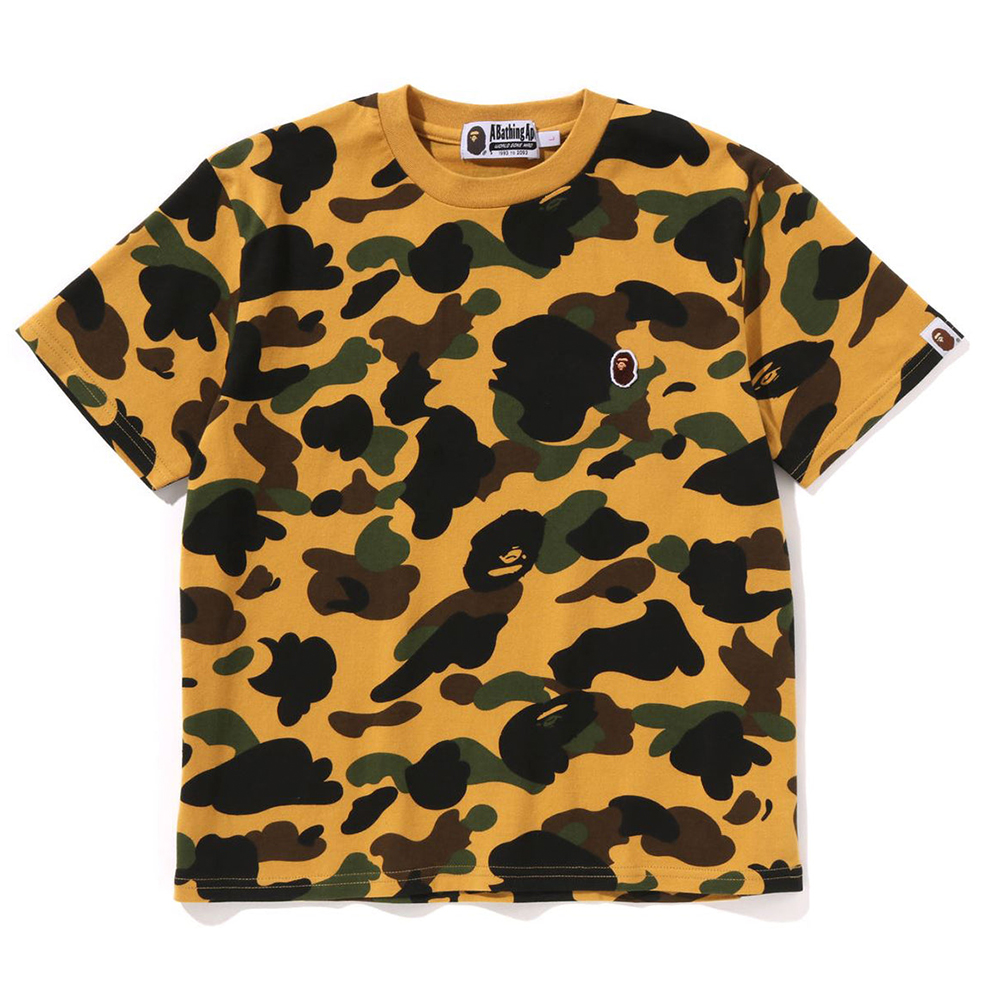베이프 우먼즈 반팔티 1ST CAMO ONE POINT MINI TEE 1L80-209-003 - 상세 이미지 3