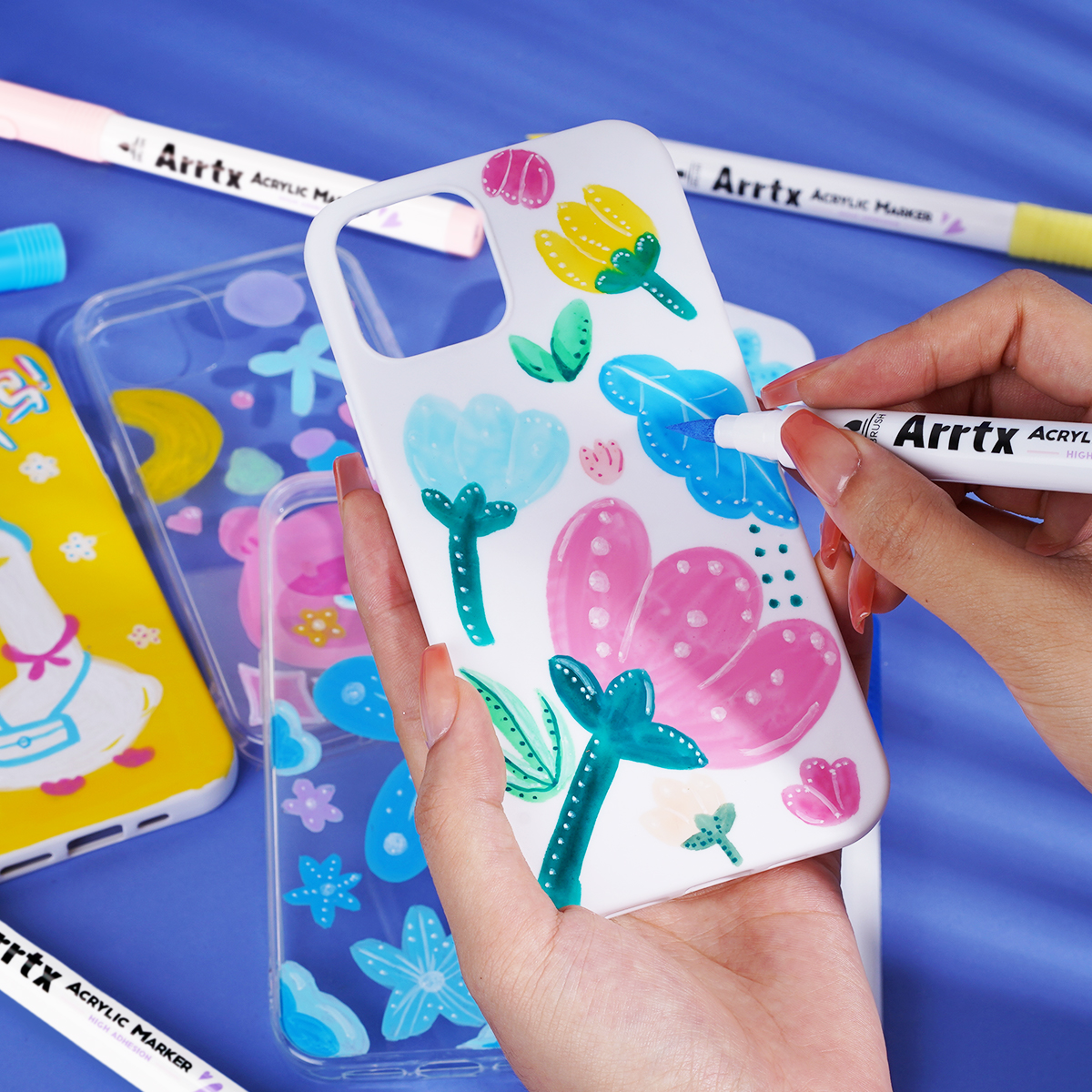 [예약판매 11/11] 아트엑스 아크릴 마카펜 브러시형 30색 세트 B - 상세 이미지 4