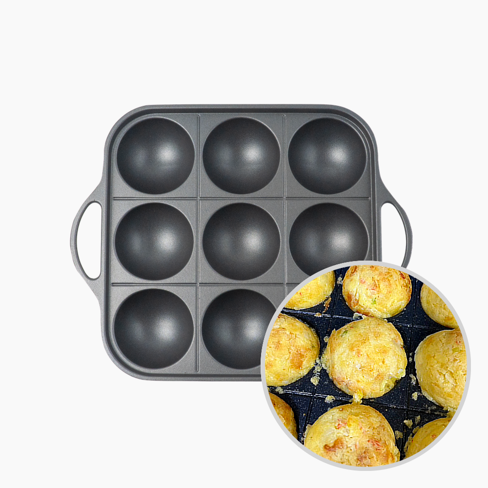 대왕 타코야끼팬 9구 왕타코야키 만들기 기계