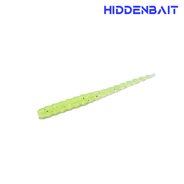 히든베이트 아징비드 아징웜 전갱이웜 볼락 소프트베이트 HR021 CHART SILVER, 6.5cm(2.5inch) - 메인 이미지