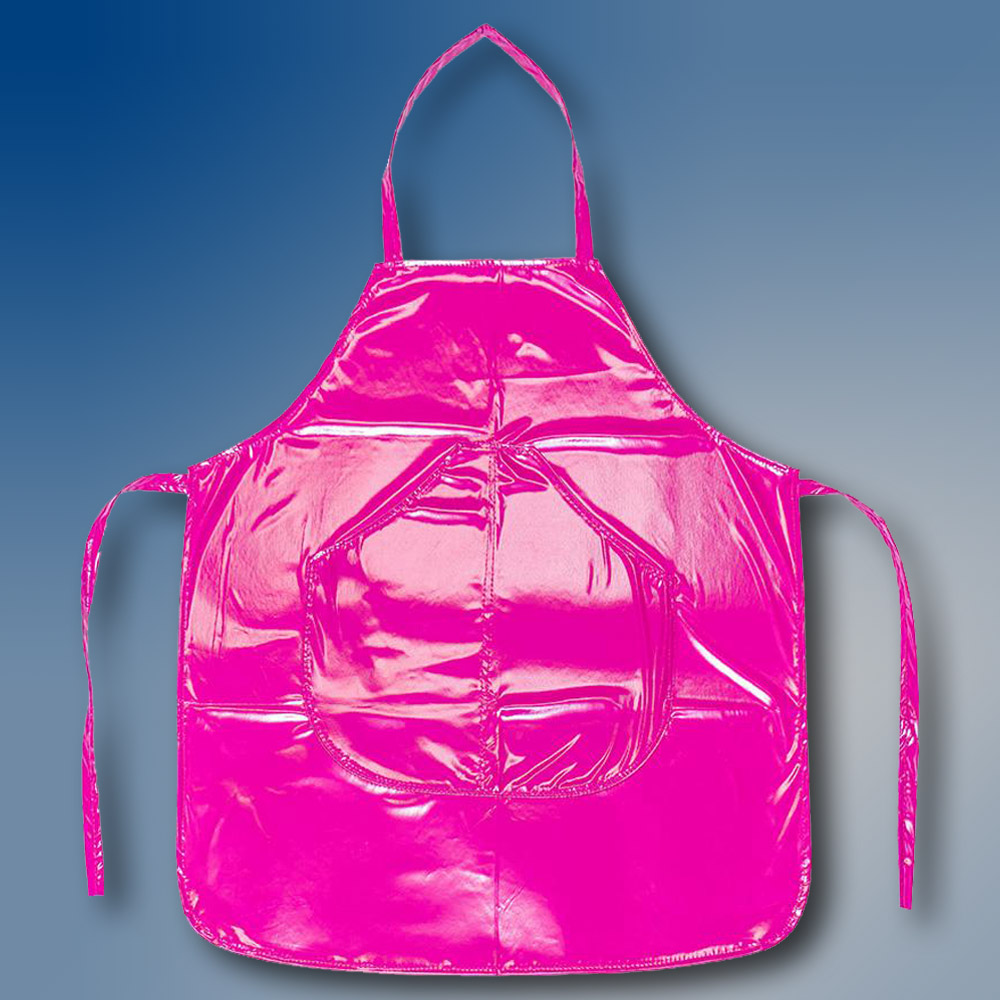 쌍마장갑 단면PU앞치마 S사이즈 10개입 적색 - 상세 이미지 4