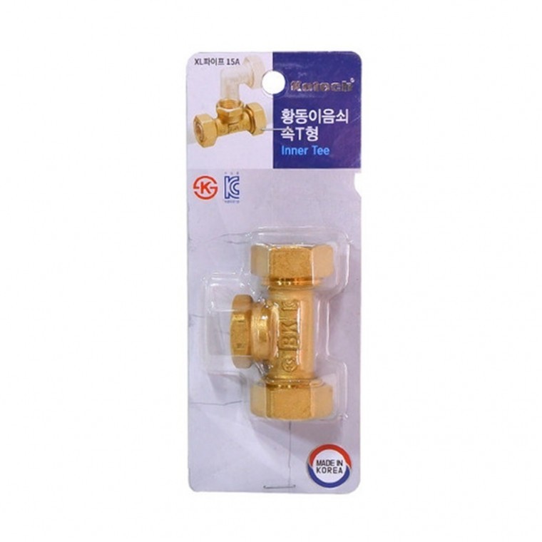 코텍스 황동이음쇠 속T형 W-6847 니플 연결 파이프 - 상품 이미지