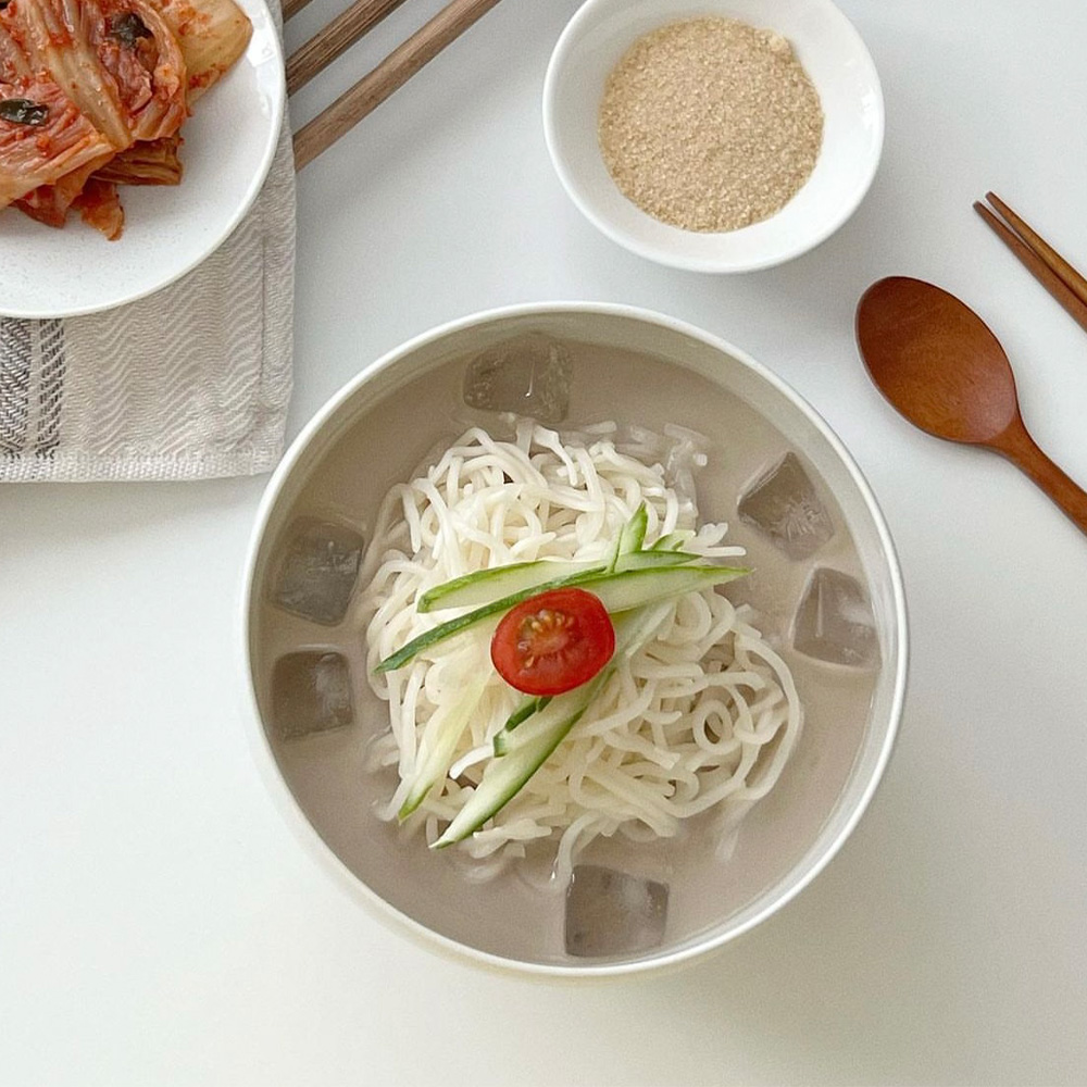 니코트 르블랑 달항아리 둥근 면기 온면기 탕기 떡국그릇 MADE IN JAPAN - 상세 이미지 3