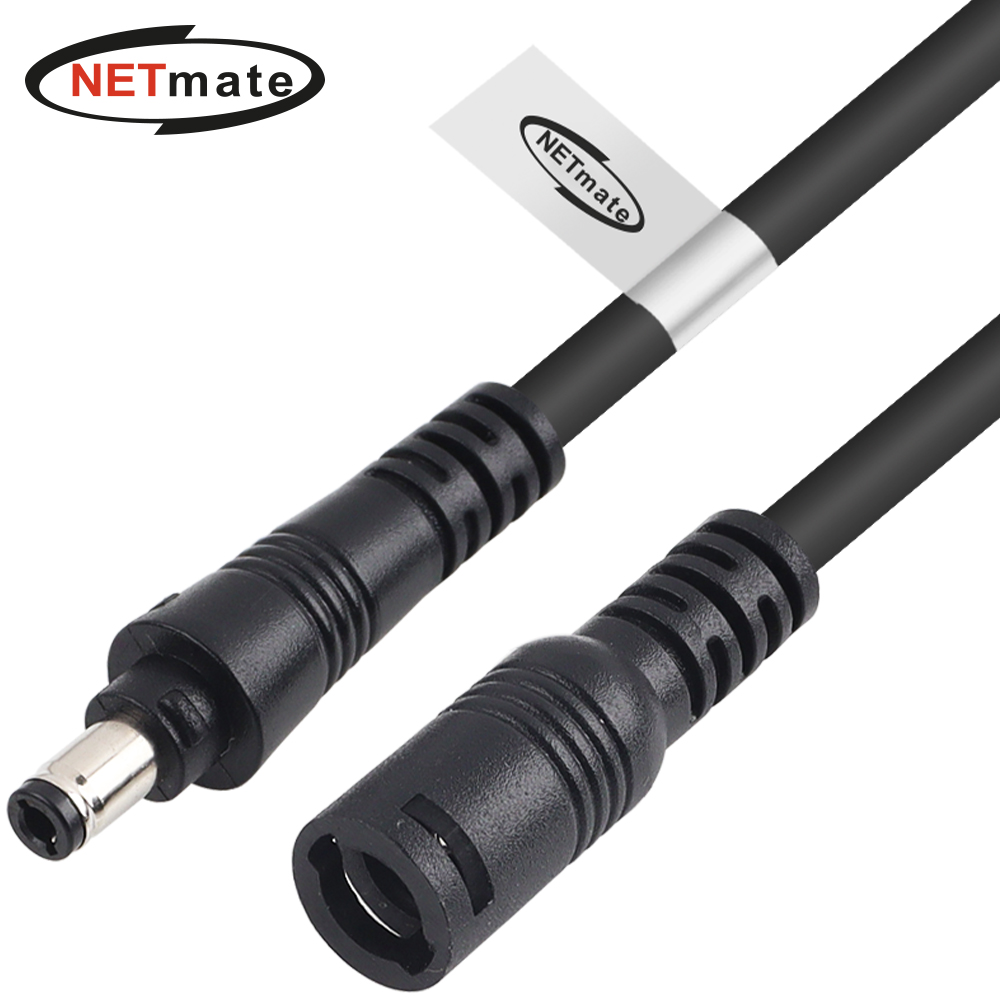 강원전자 넷메이트 고용량 DC 전원 연장 케이블 5m (5.5x2.1mm) NM-DP2150 - 메인 이미지