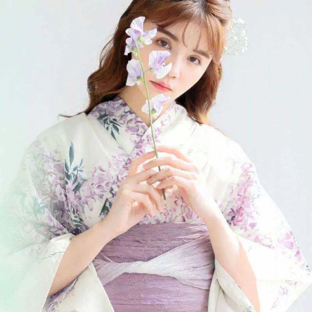 테마복 기모노 세트의상 유카타 이 A. 전통적인 스타일 163cm 길이, A. 보편적 코드 - 상품 이미지