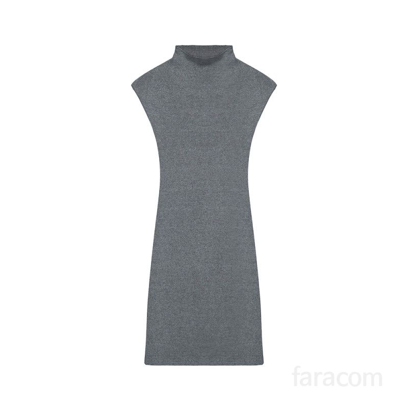 여성 반목 모크넥 민소매 H라인 미니 원피스 슬림핏 바디콘 코튼 스판 봄 여름 데일리룩 8187