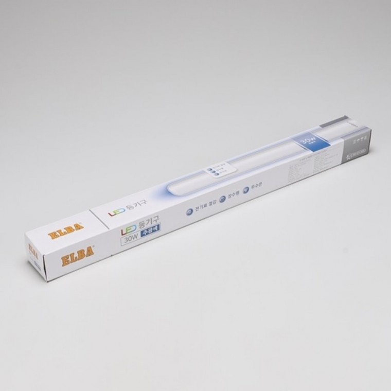 금호 ELBA LED 일자등기구 30W 주광색 led등 거실형광등 일자형광등 - 상품 이미지