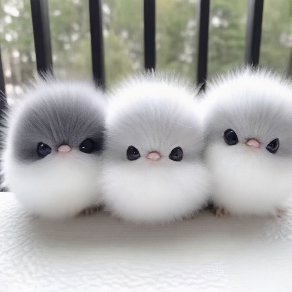 뱁새 인형 참새 뱁이 강아지 새인형 꼬리 흰머리 동물 A. 1 작은 뚱뚱한 병아리 인형 - 상세 이미지 3