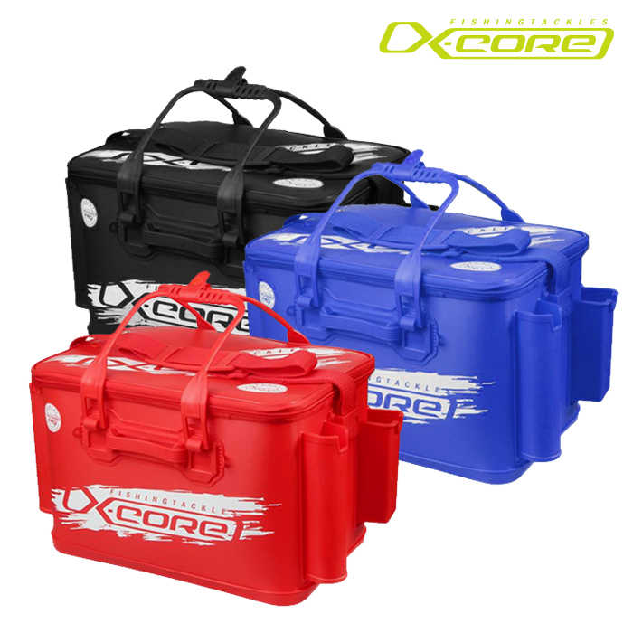 엑스코어 두께2mm 36cm 40cm XBK-040 다용도바칸 밑밥통 루어보조백