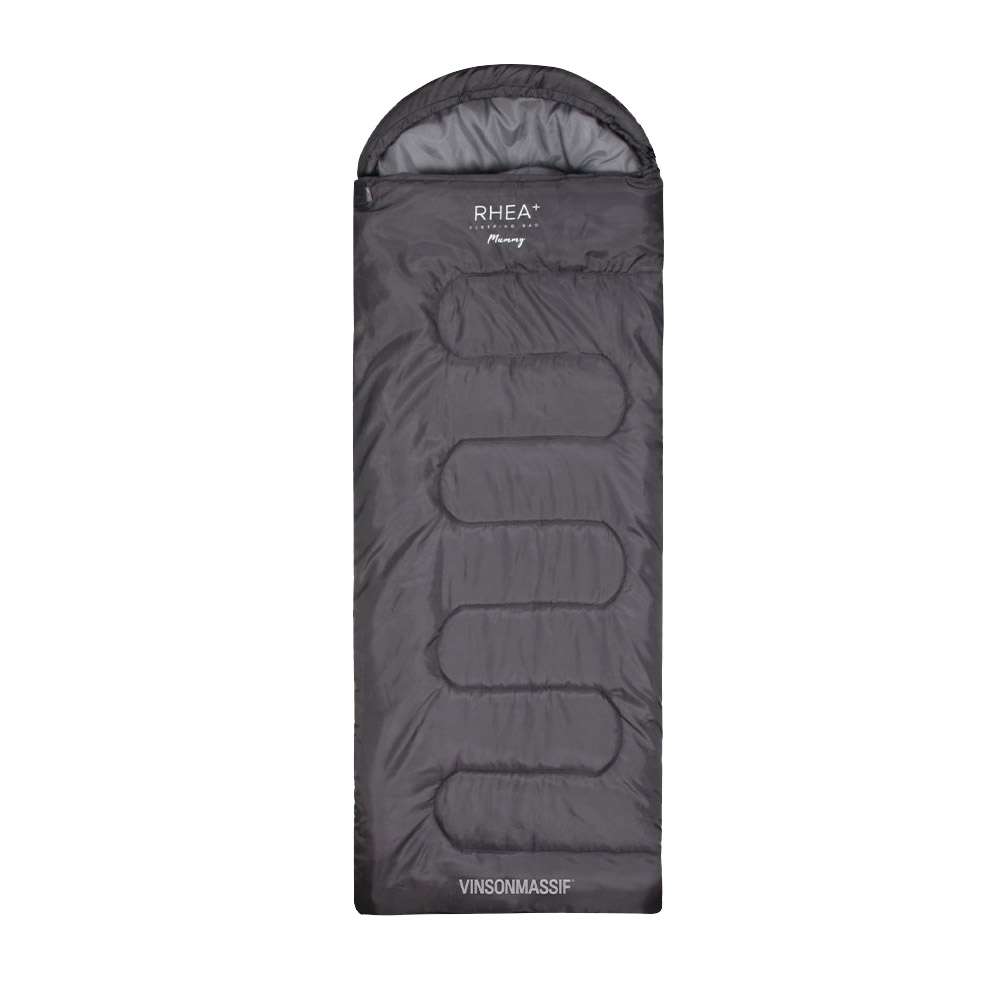 빈슨메시프 레아 플러스 침낭 사계절 백패킹 차박 경량 캠핑침낭 1200g, 그레이