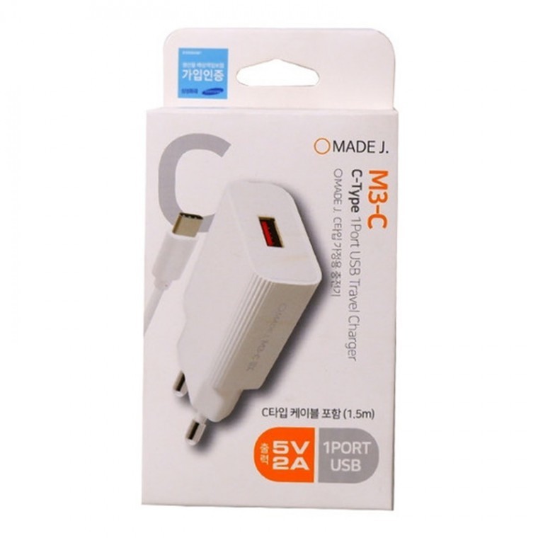 M3-C 가정용 충전기 C-타입 usb 스마트 핸드폰 - 메인 이미지