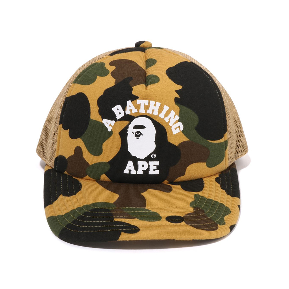 베이프 모자 1ST CAMO COLLEGE MESH CAP 1L80-180-001 - 상세 이미지 4
