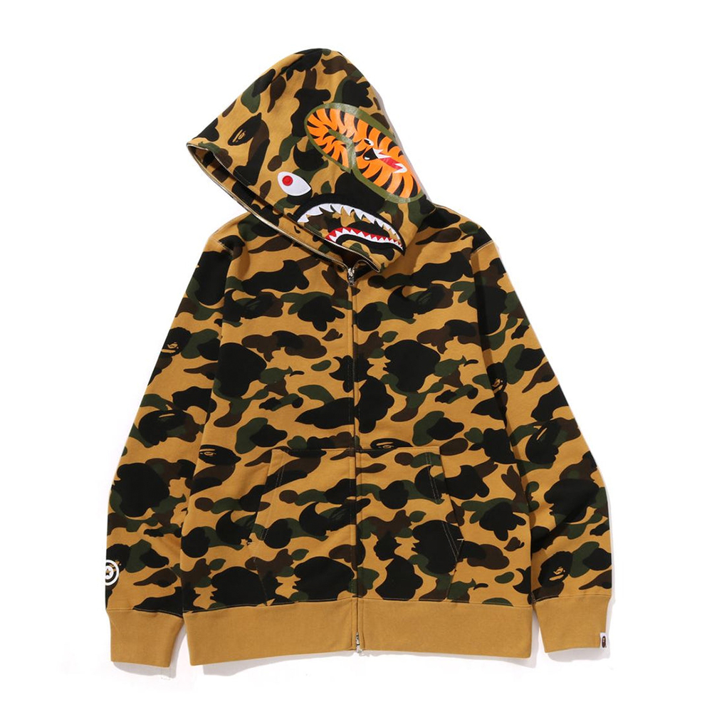베이프 후드집업 1ST CAMO SHARK FULL ZIP HOODIE 1L80-115-007 - 상세 이미지 4