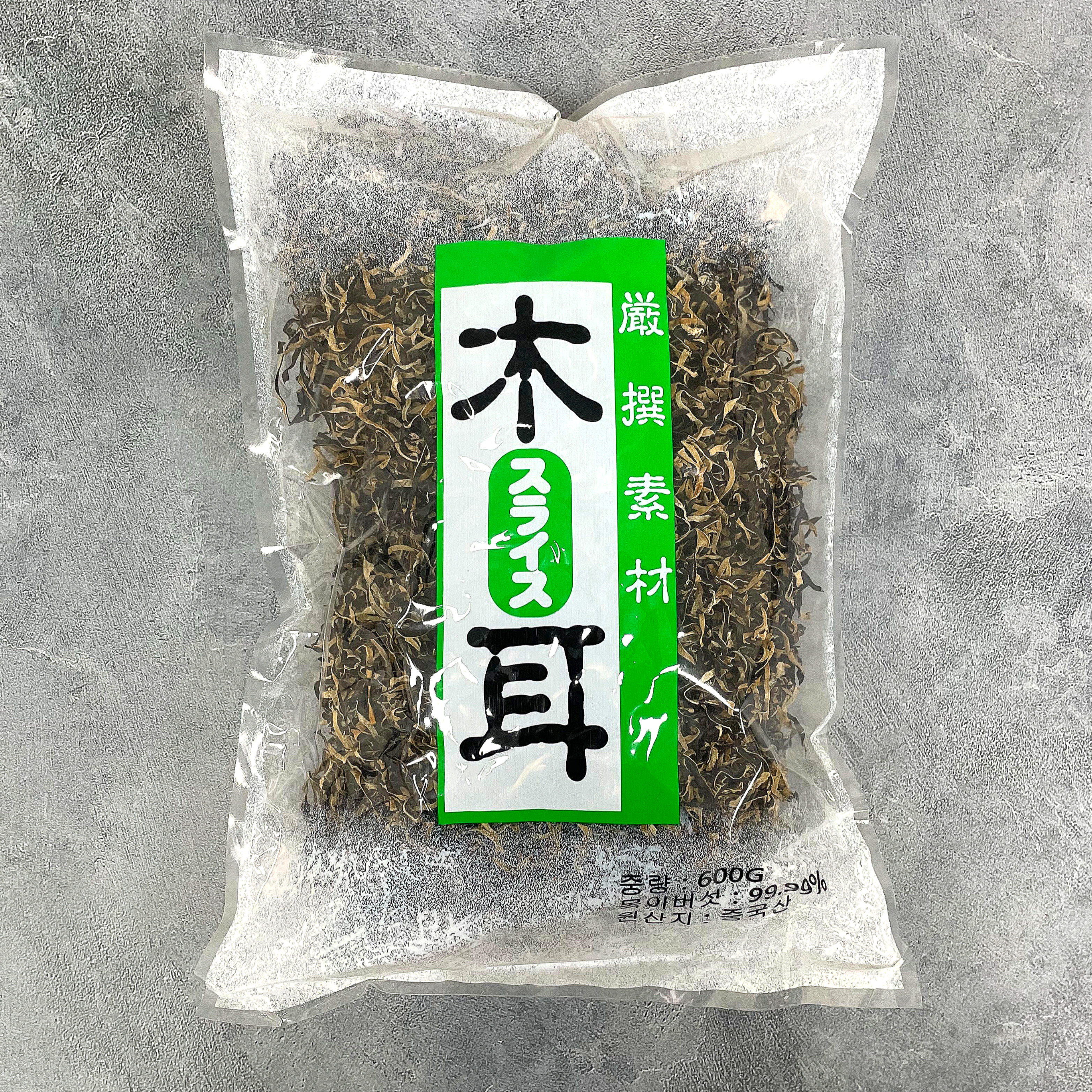토호 업소용 목이버섯 채 600g 12개 1박스 키쿠라게 대용량 - 상품 이미지