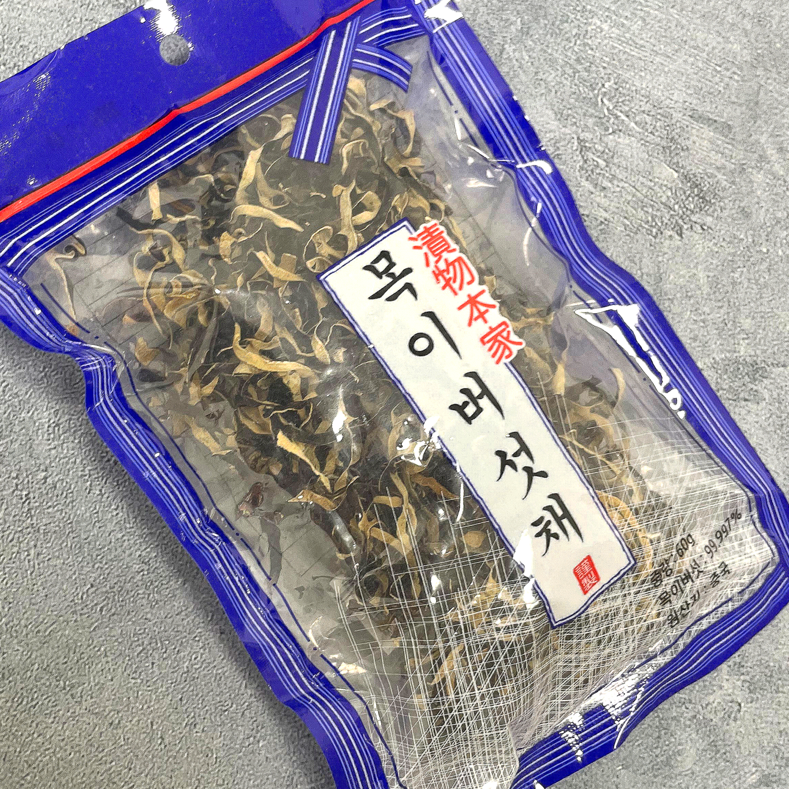 건조 목이버섯 채 60g 20개 1박스 목이 흑목이 버섯 키쿠라게 가정용 - 상세 이미지 2