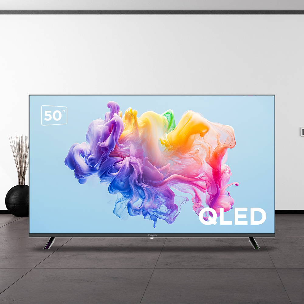 주연테크 JD504QGUN-G 50인치 4K UHD QLED 스마트 구글 TV LEDTV WiFi 1등급
