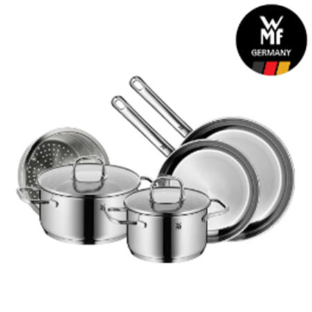 [WMF] NEW사피르 냄비 2종(16L+20L) +후라이팬 2p(20+28cm)+찜기