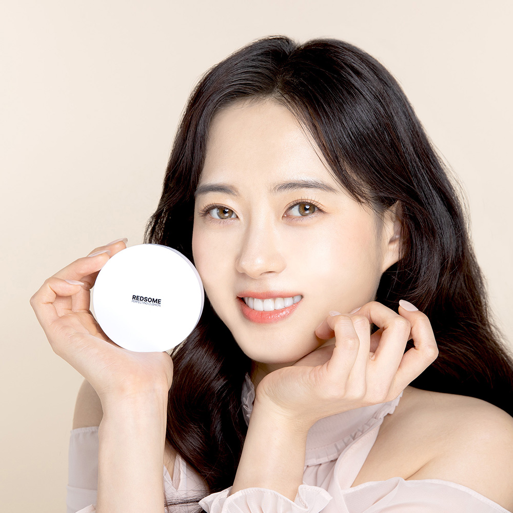 [바액] 레드좀 퍼펙팅 쿠션 [15g] 고밀착 무결점 완벽커버 인삼 엑소좀 ECTOIN ALKAskin - 상세 이미지 2