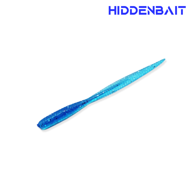 히든베이트 아징리프 아징웜 전갱이루어 볼락웜 소프트베이트 HR016 RED FLAKE, 6.4cm(2.5inch) - 상세 이미지 2