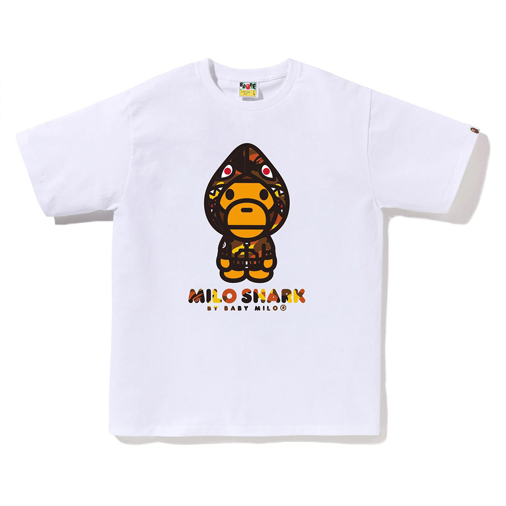 베이프 반팔티 1ST CAMO MILO SHARK FZH TEE 2L80-110-004 - 메인 이미지