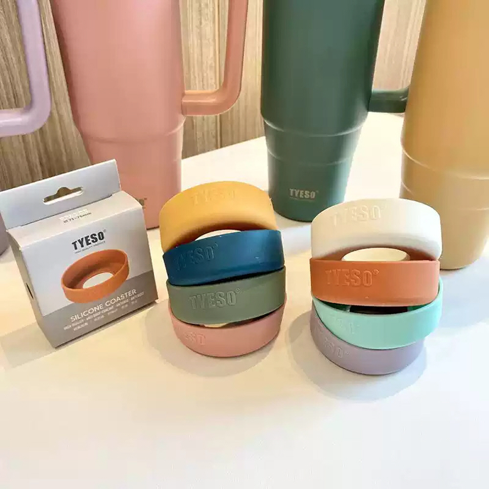 타이소 텀블러 받침대 실리콘 미끄럼방지 600ml 900ml 1200ml 커버 - 상세 이미지 5