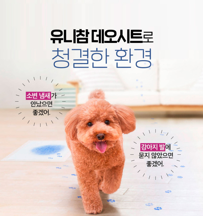 데오시트 흡수 구조와 제품 규격 4